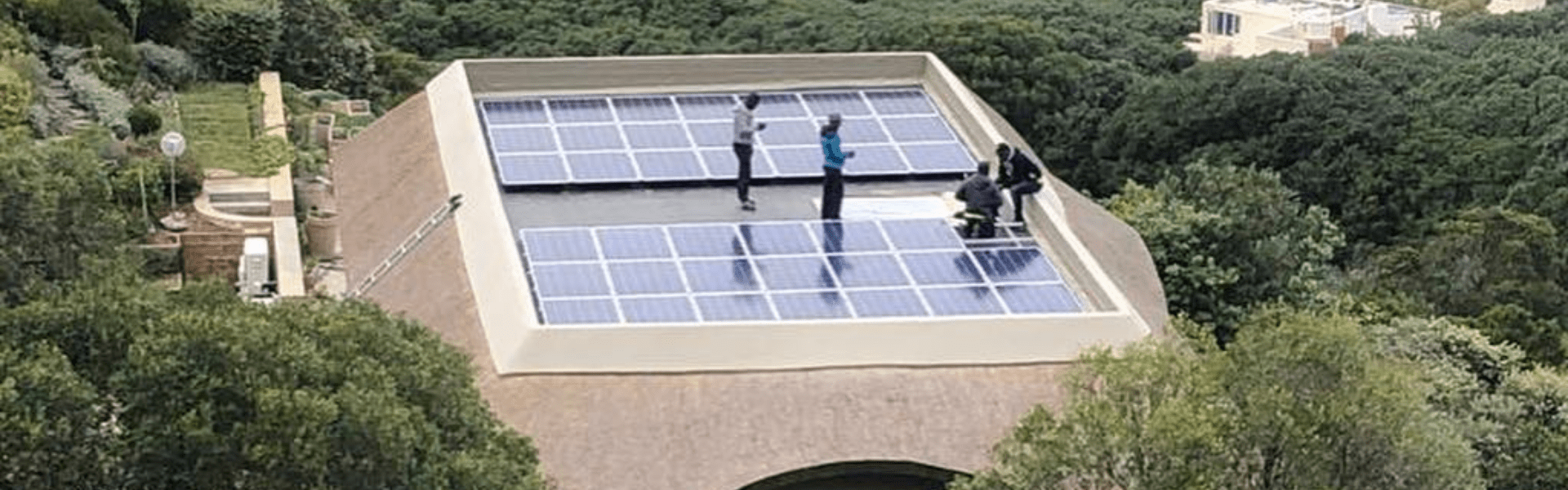 Solar roof waterproofing service for homes and businesses in Cape Town.